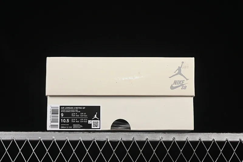All categories Air Jordan Jordan series basketball shoes Air Jordan 4 GX foreign trade version Nike SB x Air Jordan 4 OG "Varsity Red" AJ4 Joe 4 University Red DR5415-106